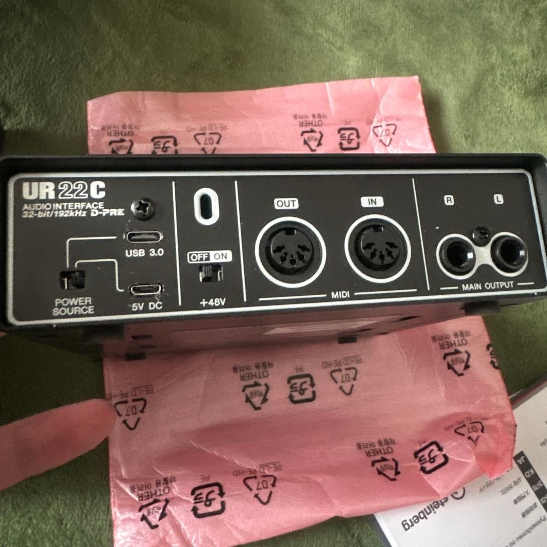 steinberg UR22C オーディオインターフェース 美品