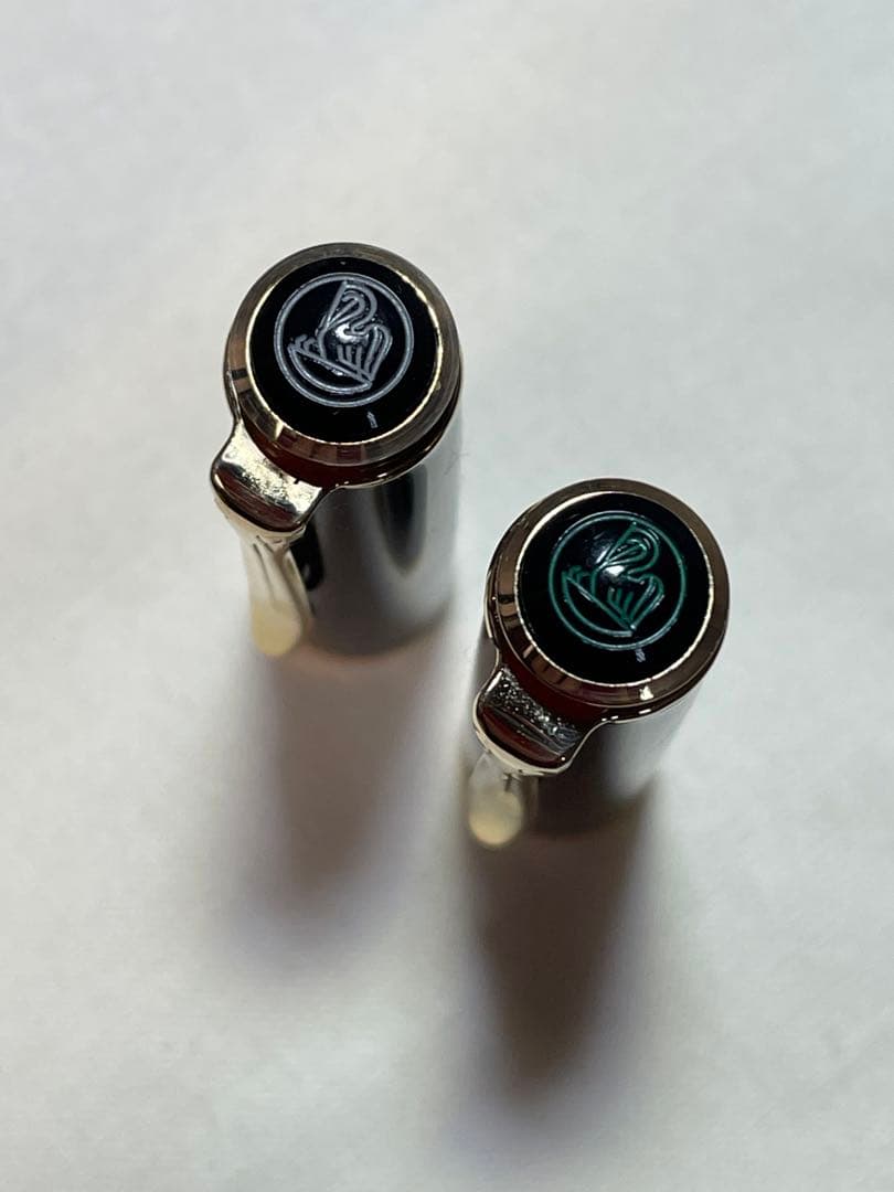 ペリカン　スーべレーン万年筆M400ボールペン　緑縞　2本セット