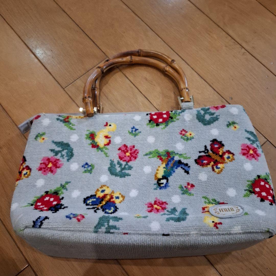 フェイラー バンブー ハイジ ハンドバッグ