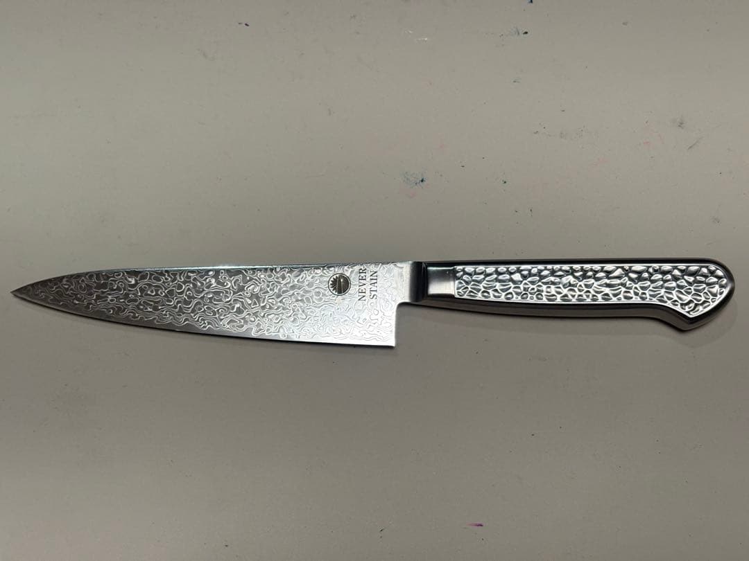 實光刃物 NEVER STAIN 粉末ハイスSG2鋼 ペティ135mm