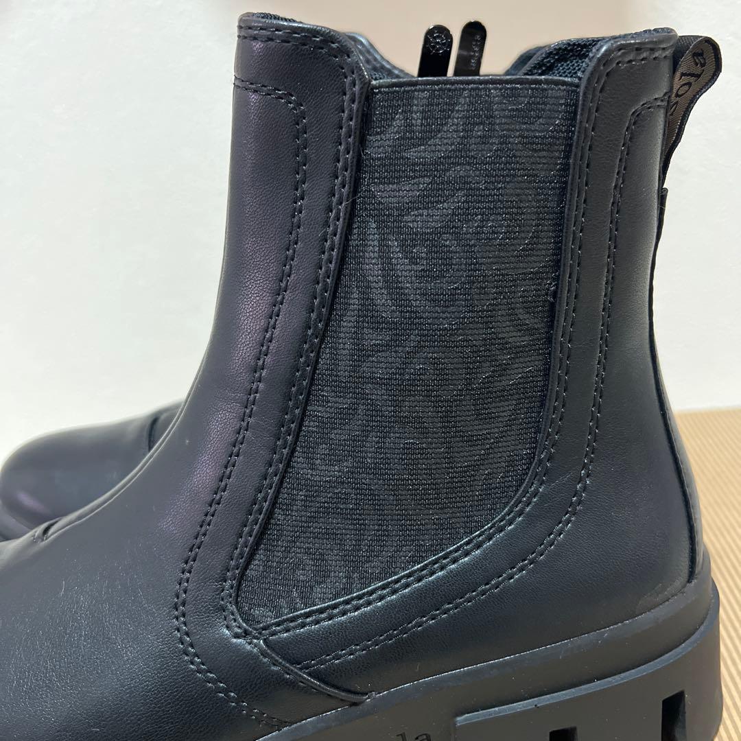 ☆新品未使用☆bussola 【ブソラ】ブラック サイドゴアブーツ size37