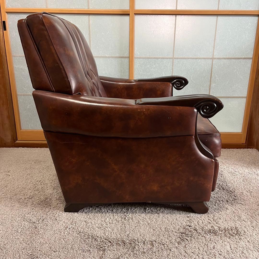 9/10まで！　高級　1人がけ　ソファー　アームレストあり