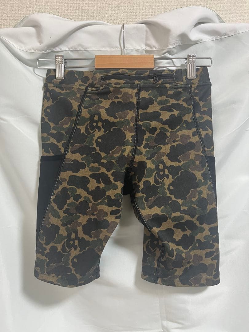 エルドレッソ Ikangga Pants 迷彩 ハーフタイツ M ランニング
