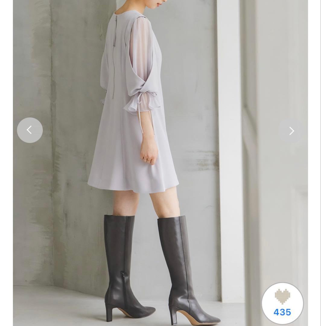 今だけ限定お値下げ中【新品・未着用】スナイデル レディライクフレアミニワンピース