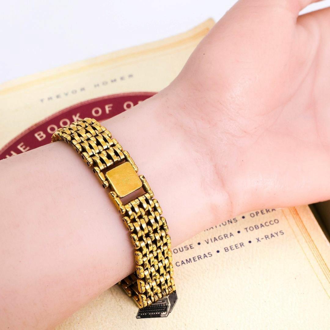 稼働 モーリスラクロア 腕時計 ローマン デイト ゴールド レディース1433