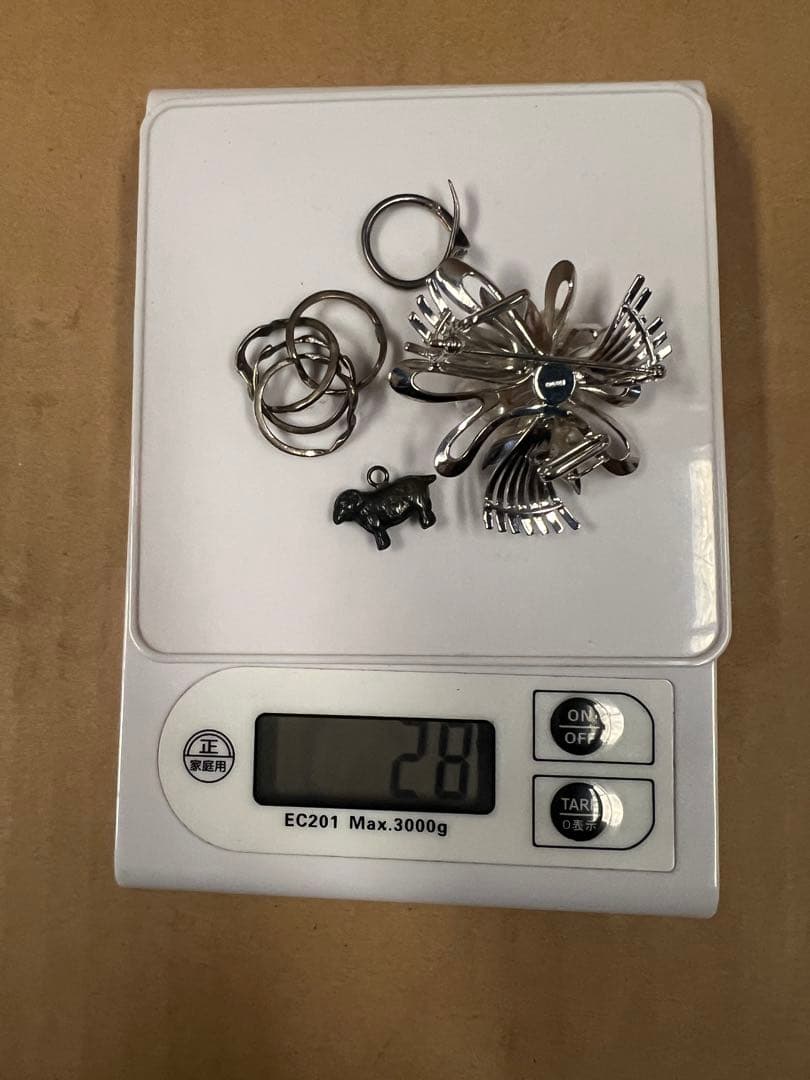 銀製 28g