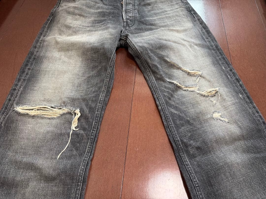 専用　CELINE 24SS ヴィンテージ加工 デストロイ デニムパンツ