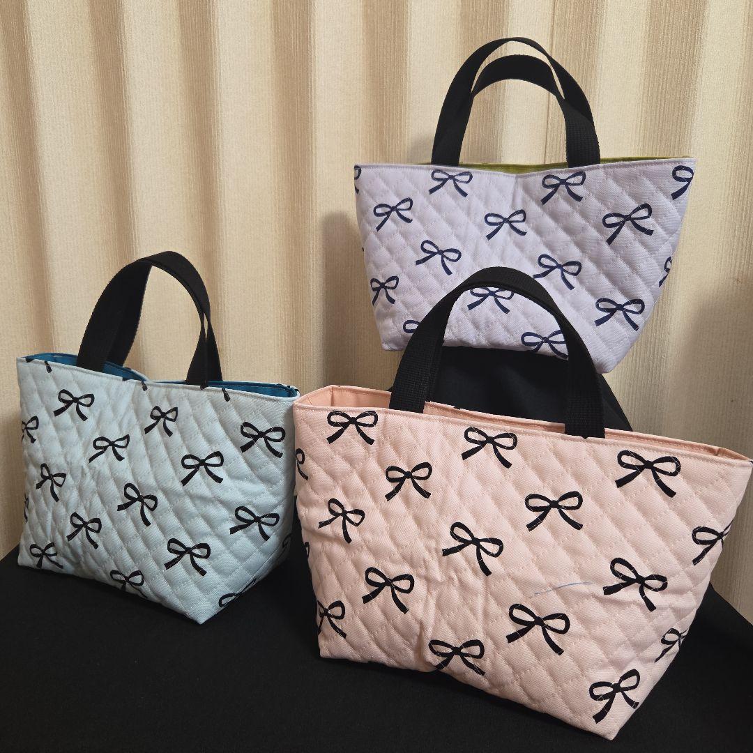 ●むーちゃん●親子もふもふシマエナガ　トートバッグ