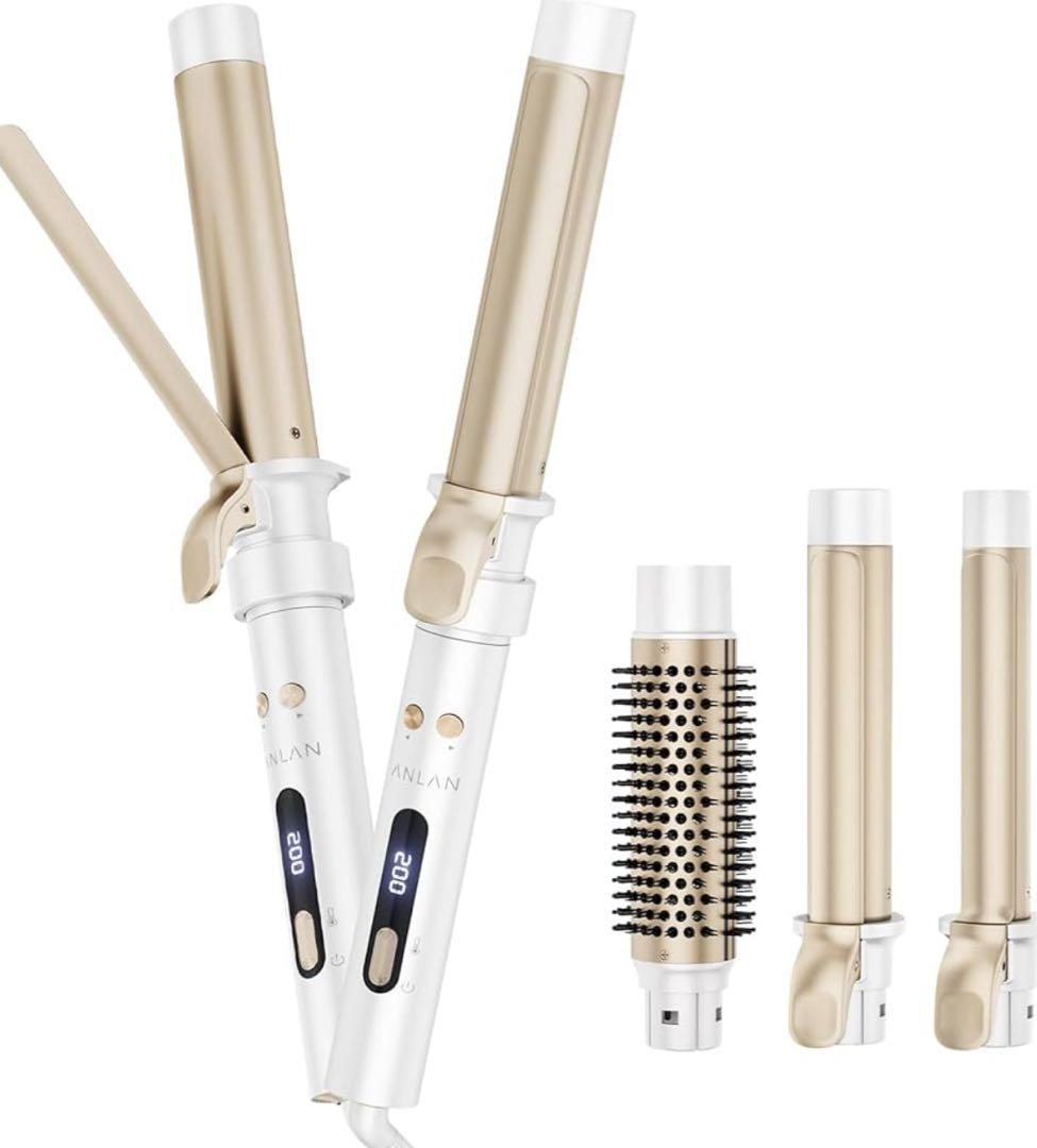ANLAN オートカールアイロン コテ　ヘアアイロン