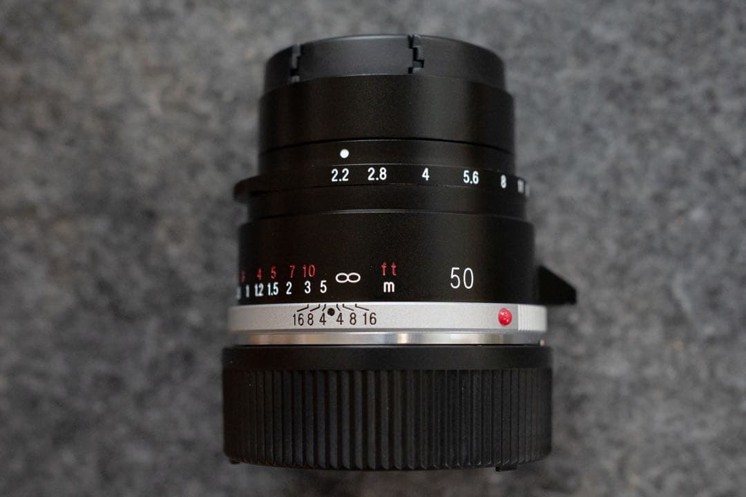 レンズ(単焦点) Voigtlander COLOR-SKOPAR 50mm F2.2 VM