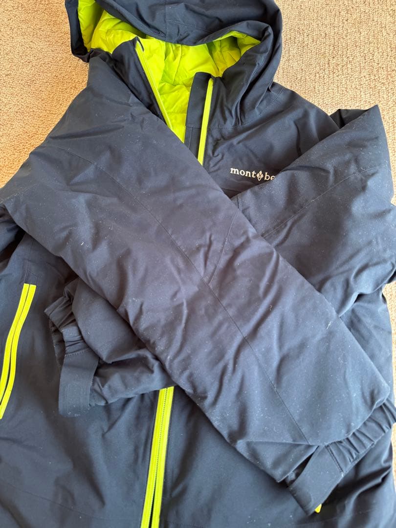 スキーウェアセット ジャケット　パンツ　モンベル　140 150