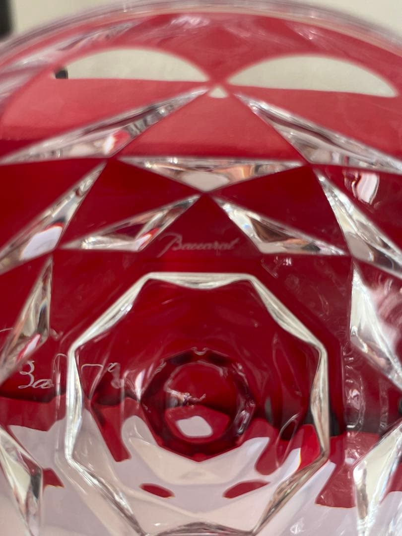 【新品未使用】Baccarat クリスタルカットボウル