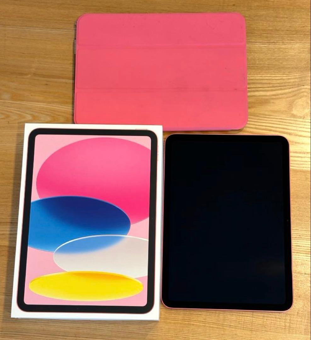 iPad第11世代 ピンク 128GB 液晶割れ【ジャンク品】