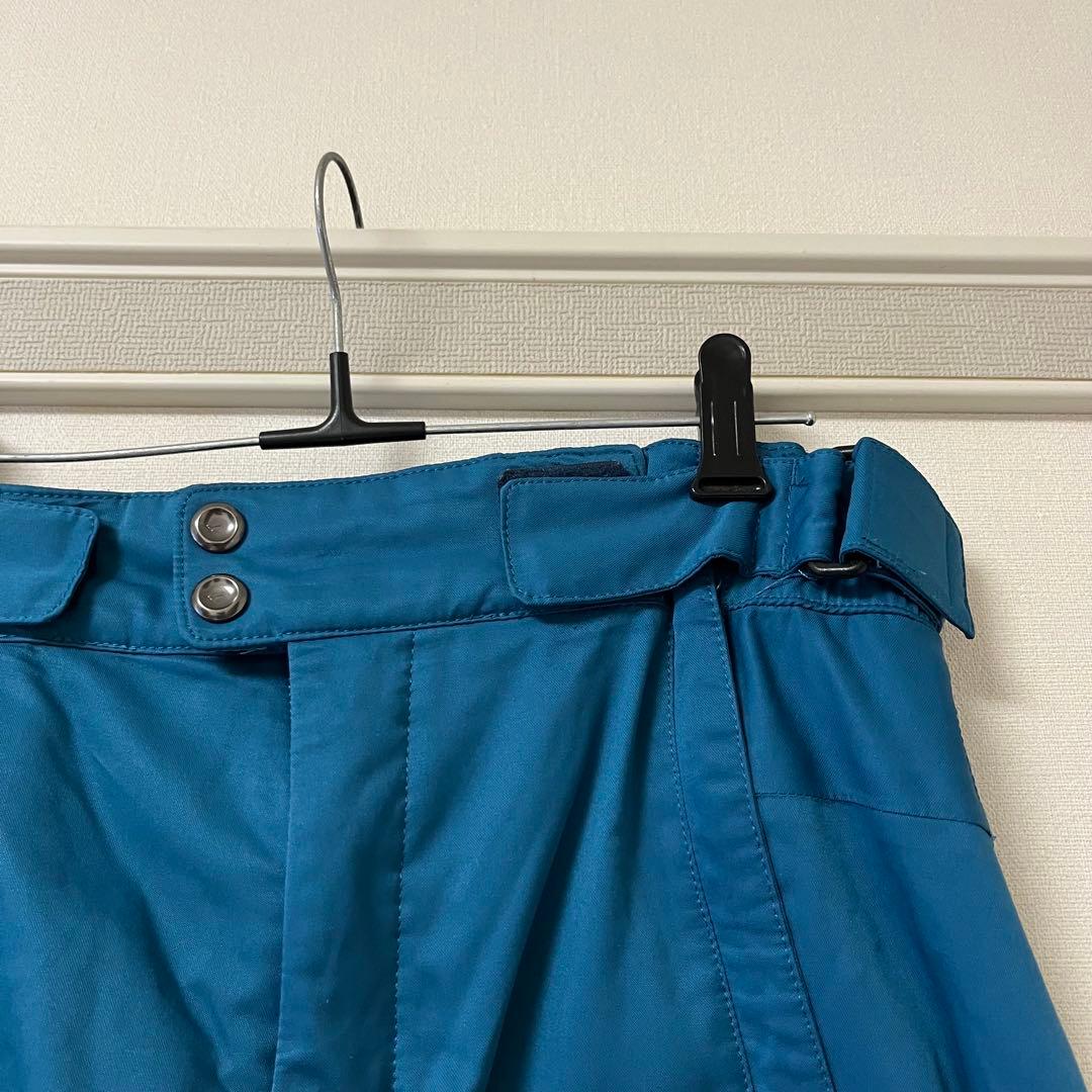 【訳あり】Mizuno スキーウェア 青/ストライプ セットアップ