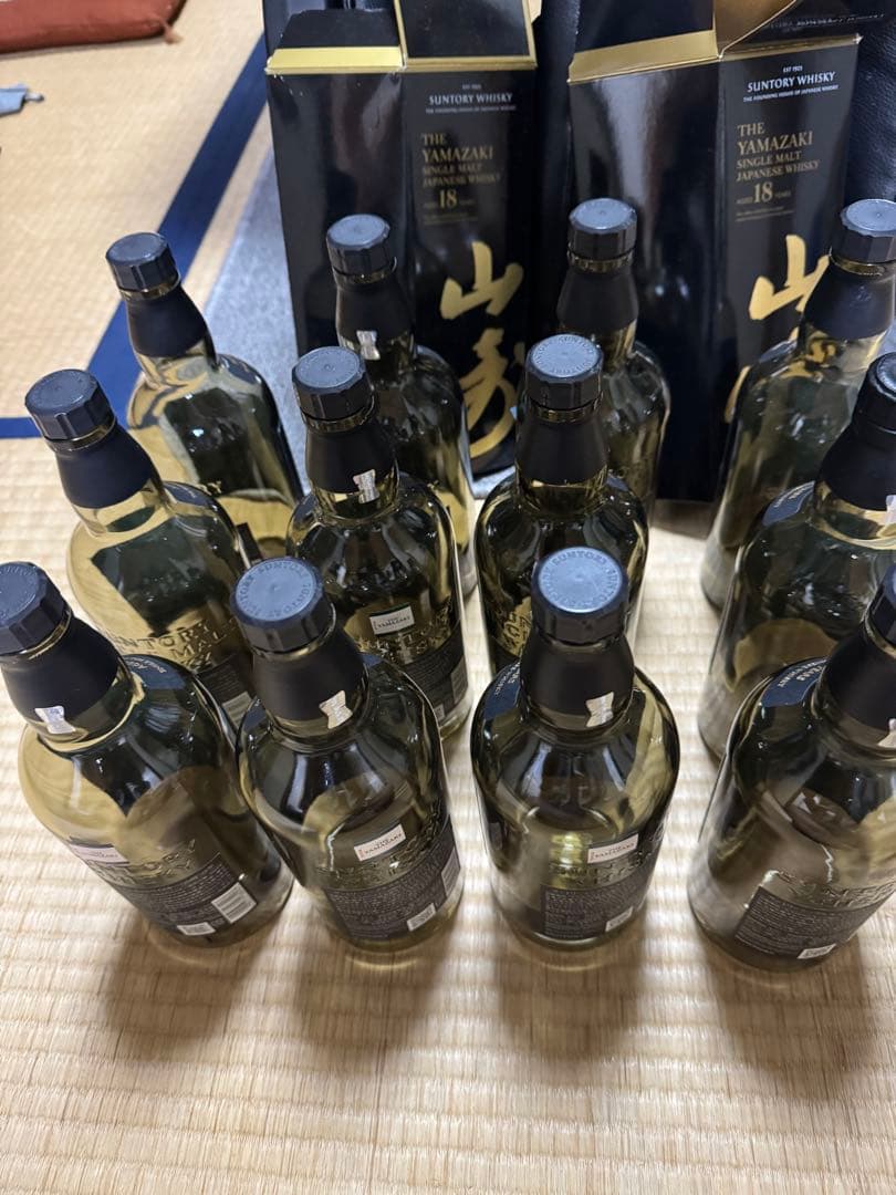山崎18年　空瓶12本　　z