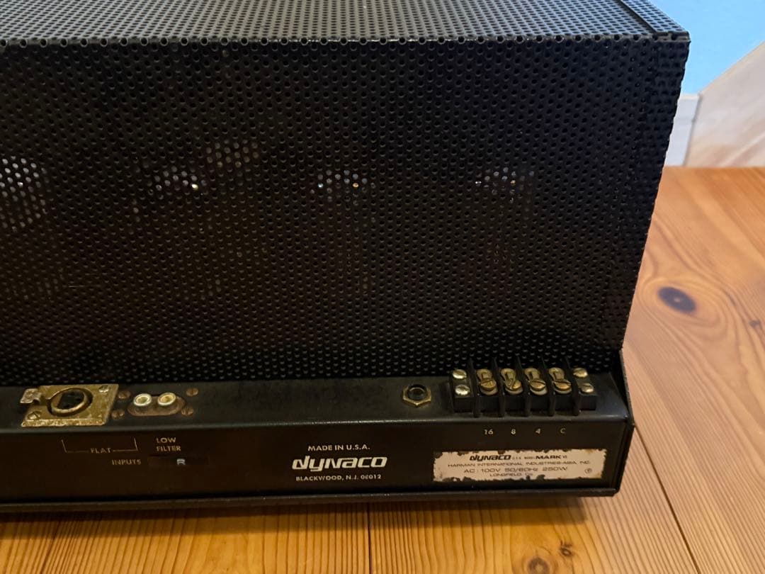 ② DYNACO Mark-VI ダイナコ　真空管　パワーアンプ　⚠️説明必読