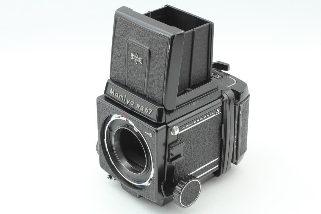フィルムカメラ Mamiya RB67 Pro S 90mm f3.8 120 FilmBack