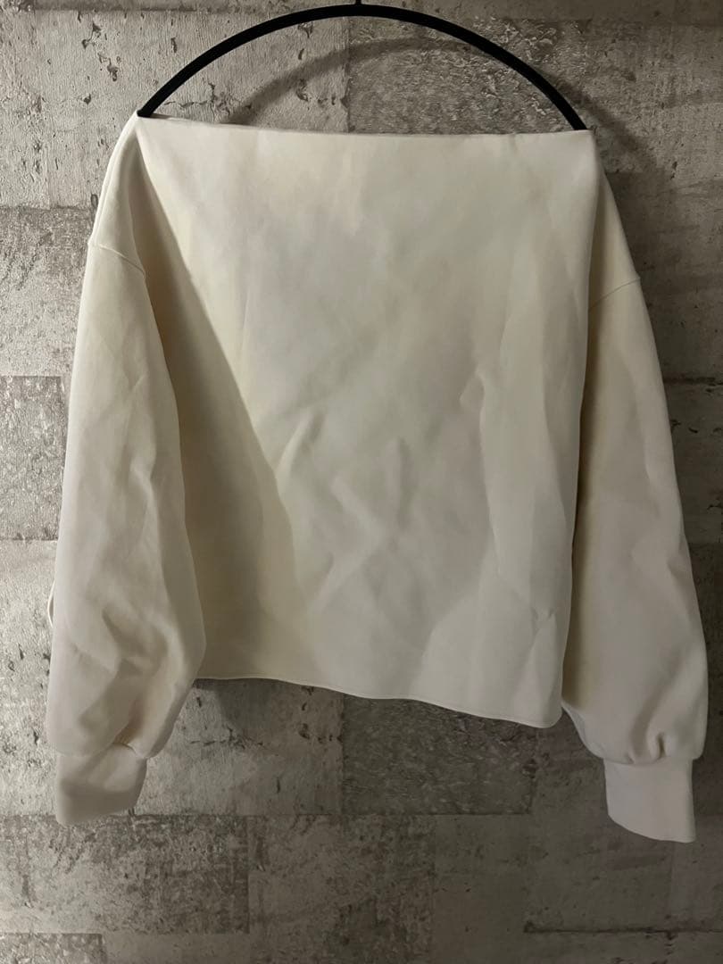 フォルムスウェットトップス　anuans