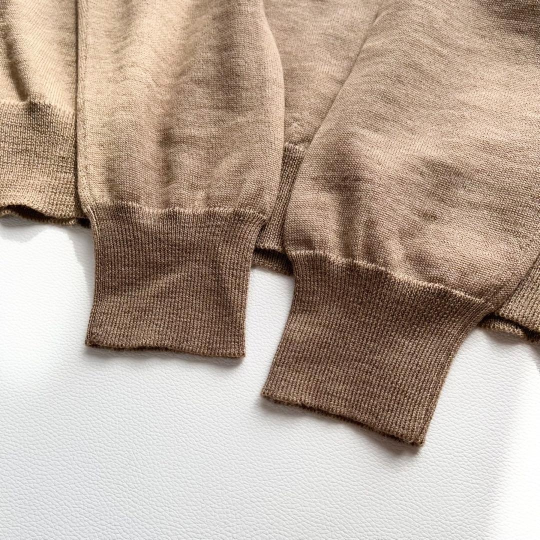 美品『Gran Sasso』モックネック／プルオーバーニット／ウール／M／春秋冬