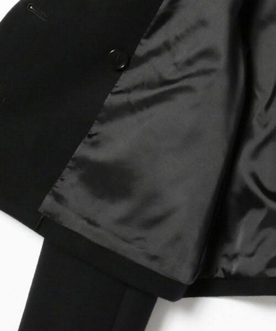 Emily Demi-Luxe BEAMSピーコートブラック未使用タグ付き