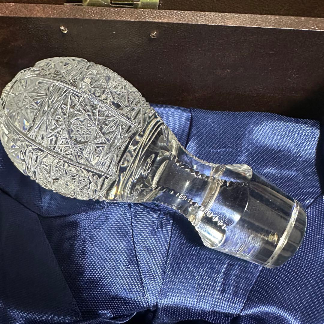 未使用 美品 ボヘミア クリスタル 500PK デキャンタ ワイングラス 6客