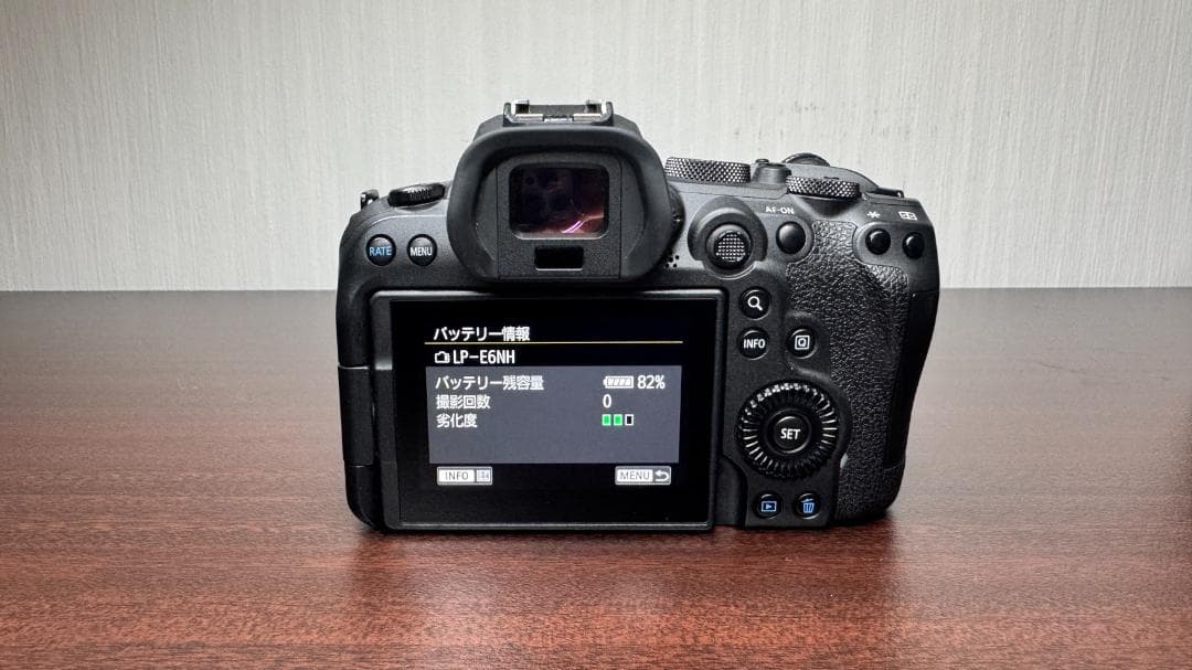 【美品】Canon EOS R6 ボディ★シャッター回数約9万回★動作良好★