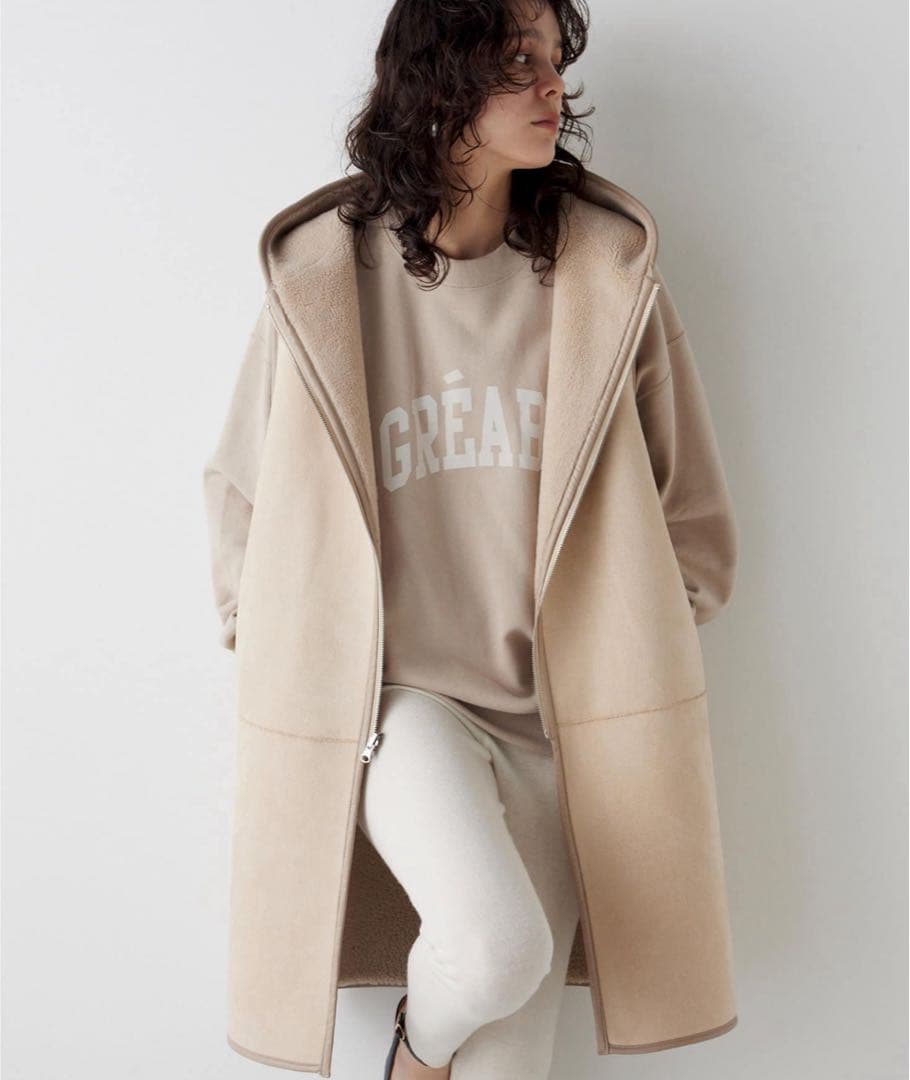 ウィムガゼット　ロゴスウェットプルオーバー