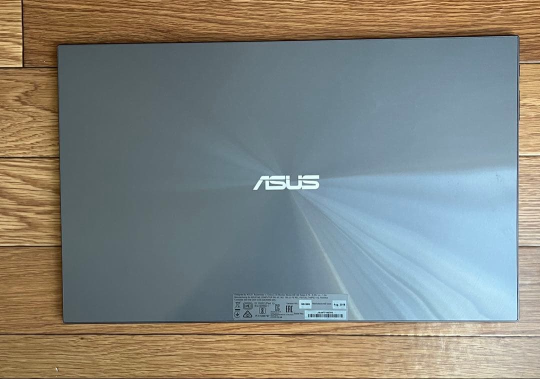 ASUS MB168B モバイルモニター 15.6インチ 専用ケース付き ②
