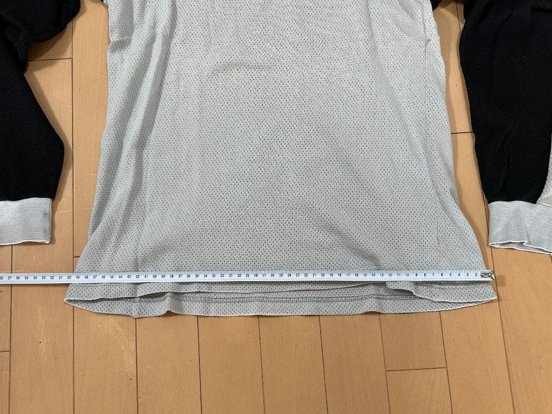 90'S A BATHING APE CYCLES メッシュ グレー ロンT