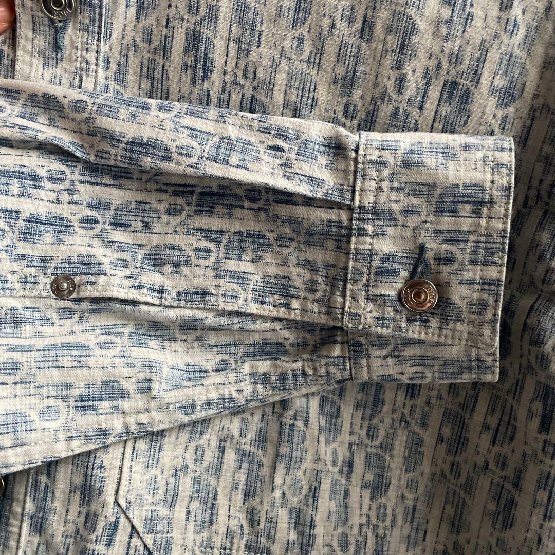 ディオール　オブリーク柄シャツ