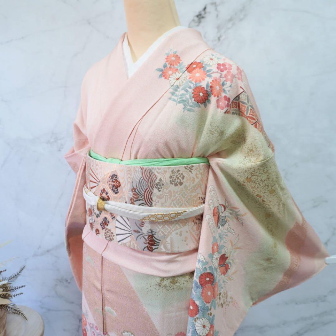 訪問着 フルセットa495 卒業式　入学式　お宮参り　七五三　結婚式