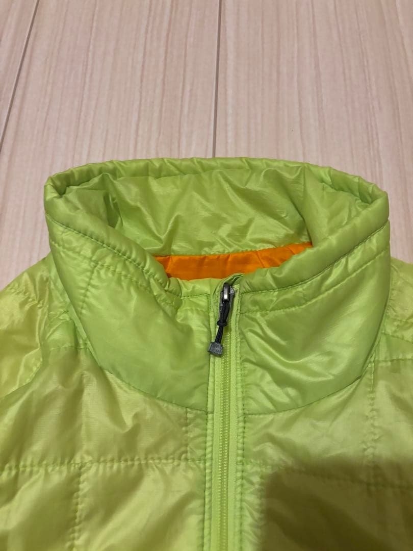 パタゴニア ナノパフジャケット プリマロフト ライトグリーン メンズMサイズ