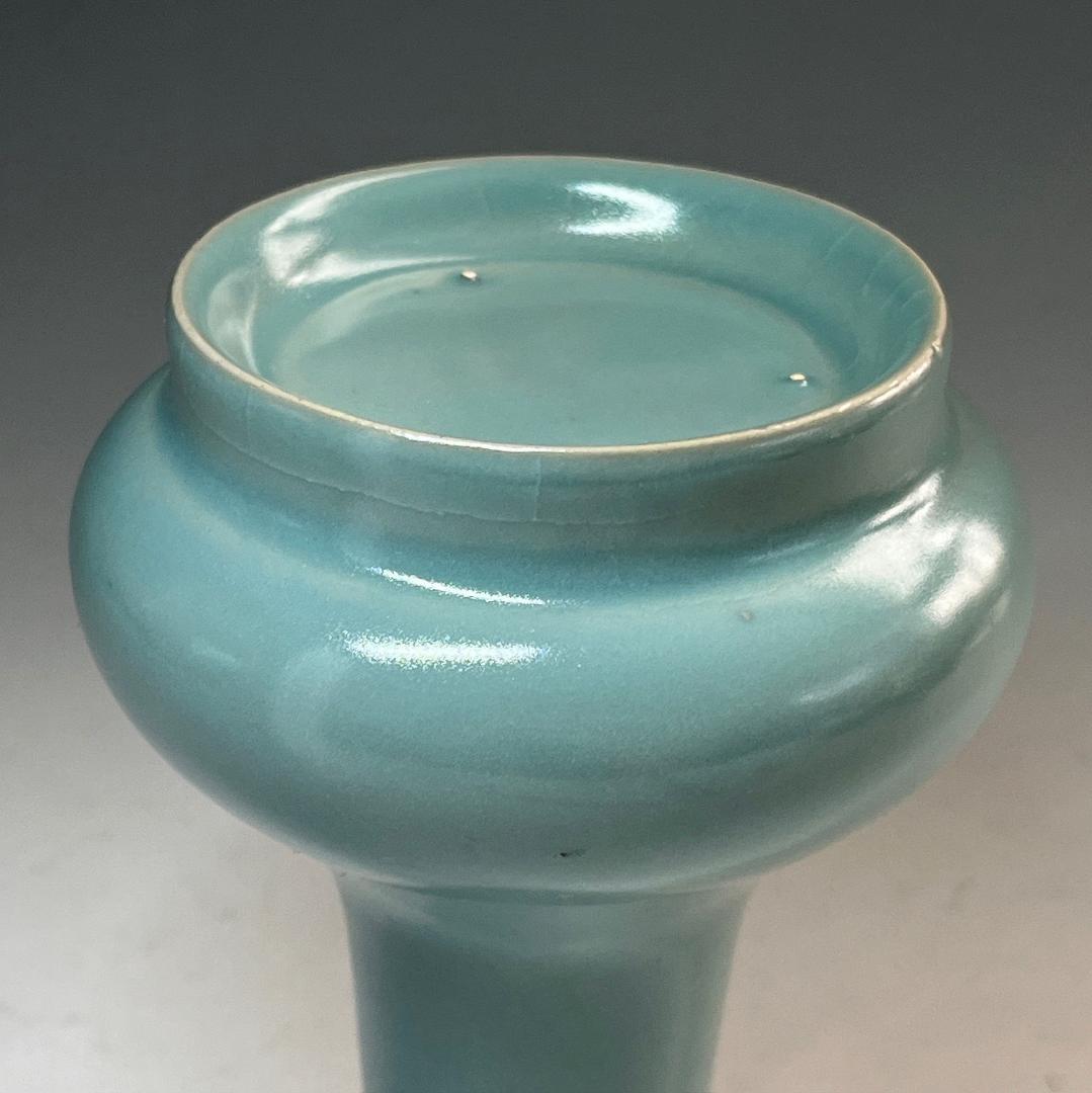 唐物 青磁長頸瓶 中国美術 古玩 SN87