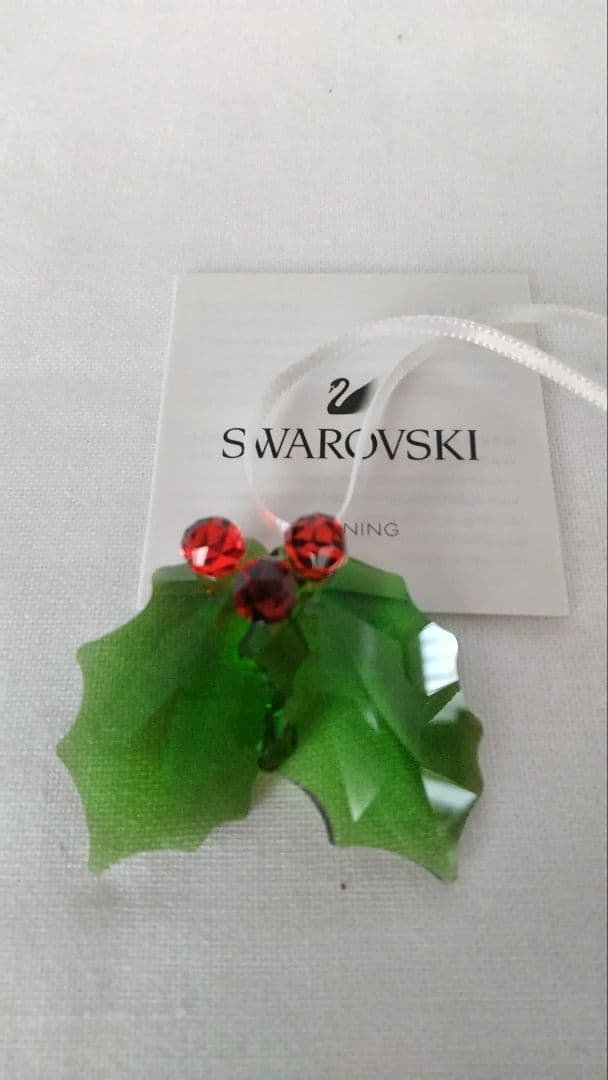 スワロフスキー置物、クリスマスオーナメント【21800円→19000円】値下げ。