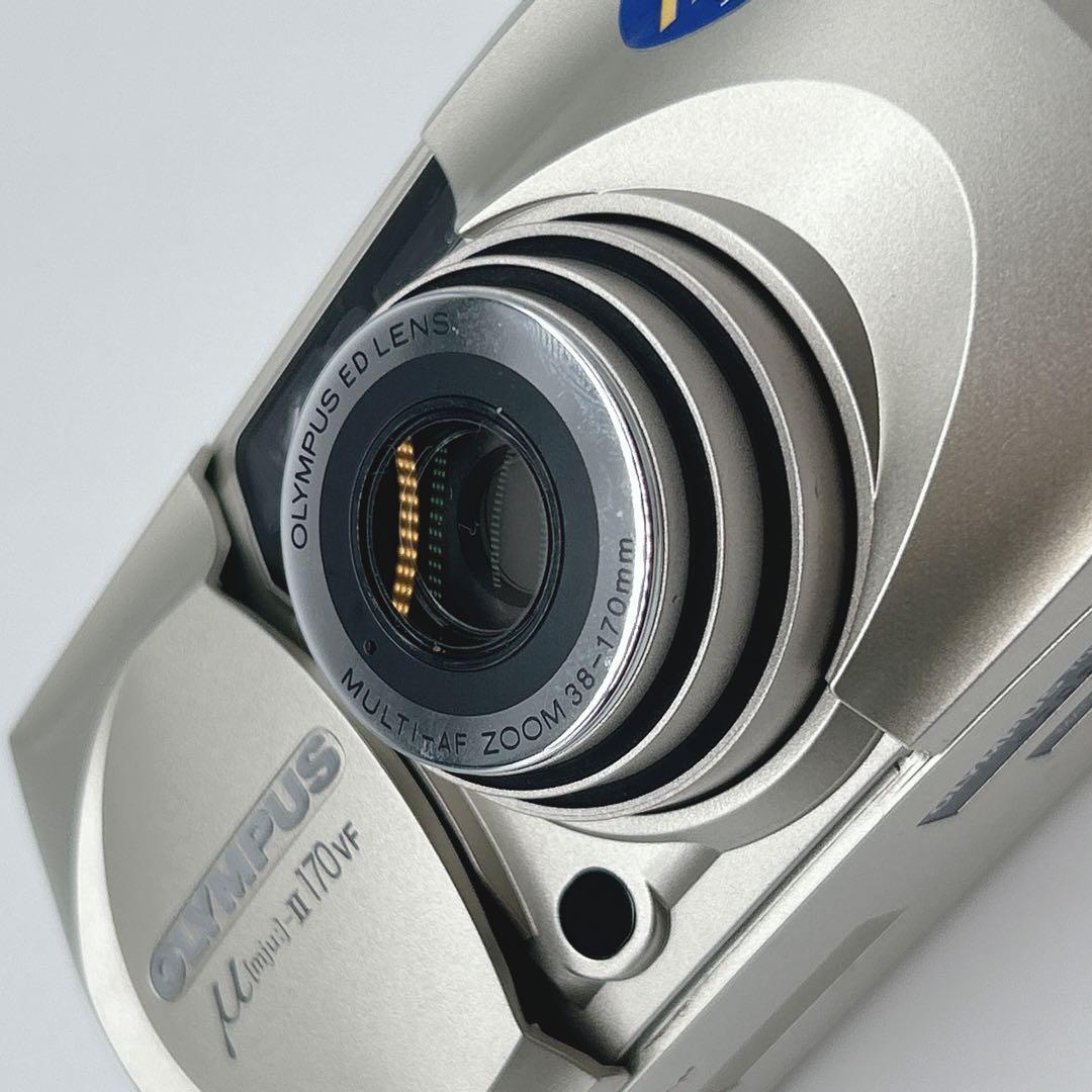 OLYMPUS フィルムカメラ μ[mju:]-II 170VF 簡易動作確認