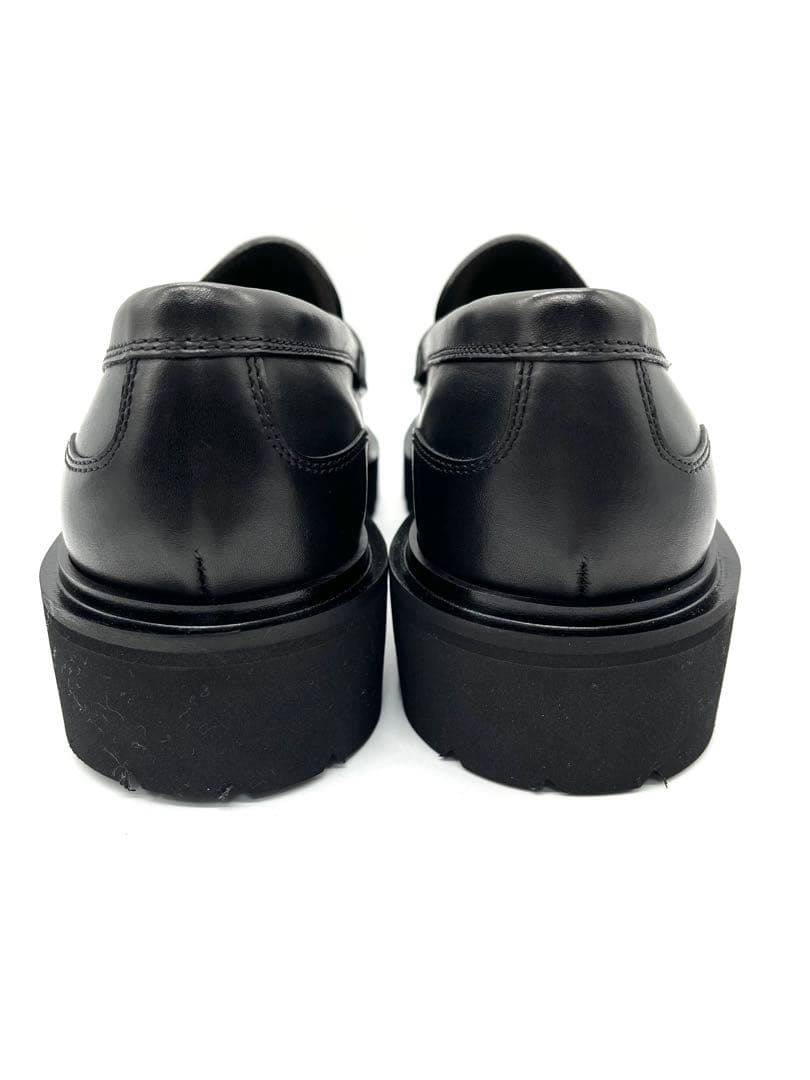 【新品未使用】Sergio Rossi ローファー ブラック 24.5