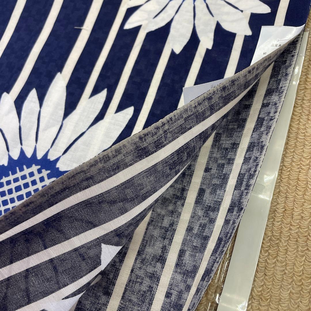 新品 日本製 反物 浴衣 ゆかた 縞 綿 和装 夏の着物 夏祭り 花火大会
