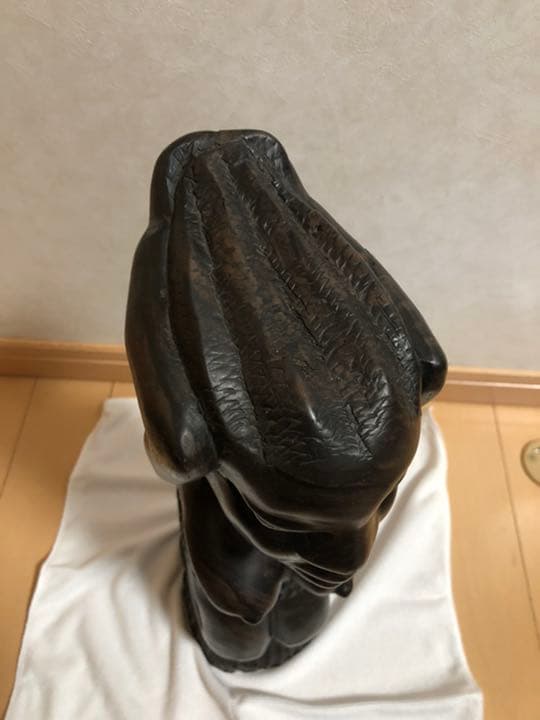 人形　アフリカ　木製　インテリア　置物　民芸品　オブジェ