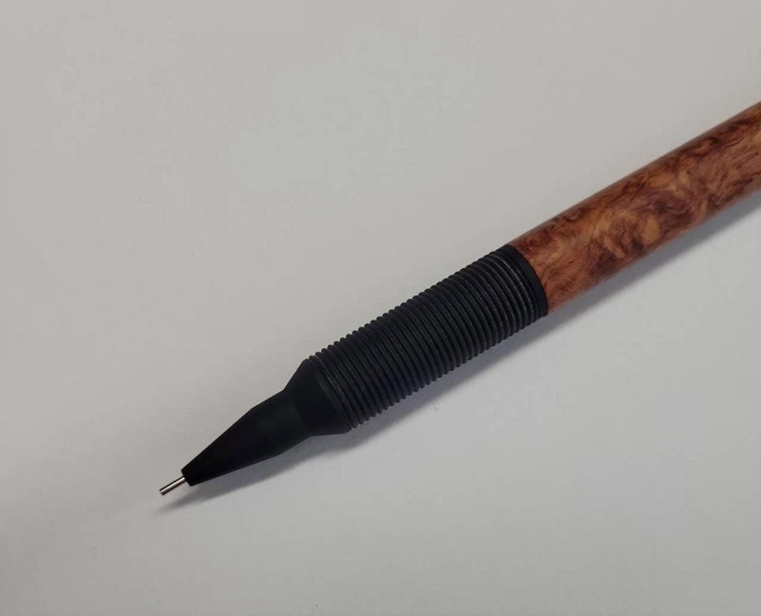 ラダイト　エバードロー 銘木モデル　花梨瘤 　Luddite シャーペン