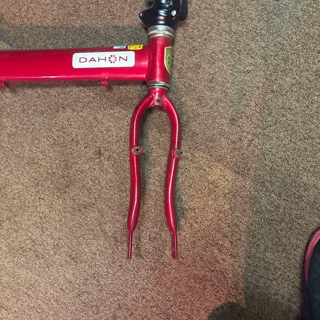 DAHON metro D6 折りたたみ自転車 フレーム 赤
