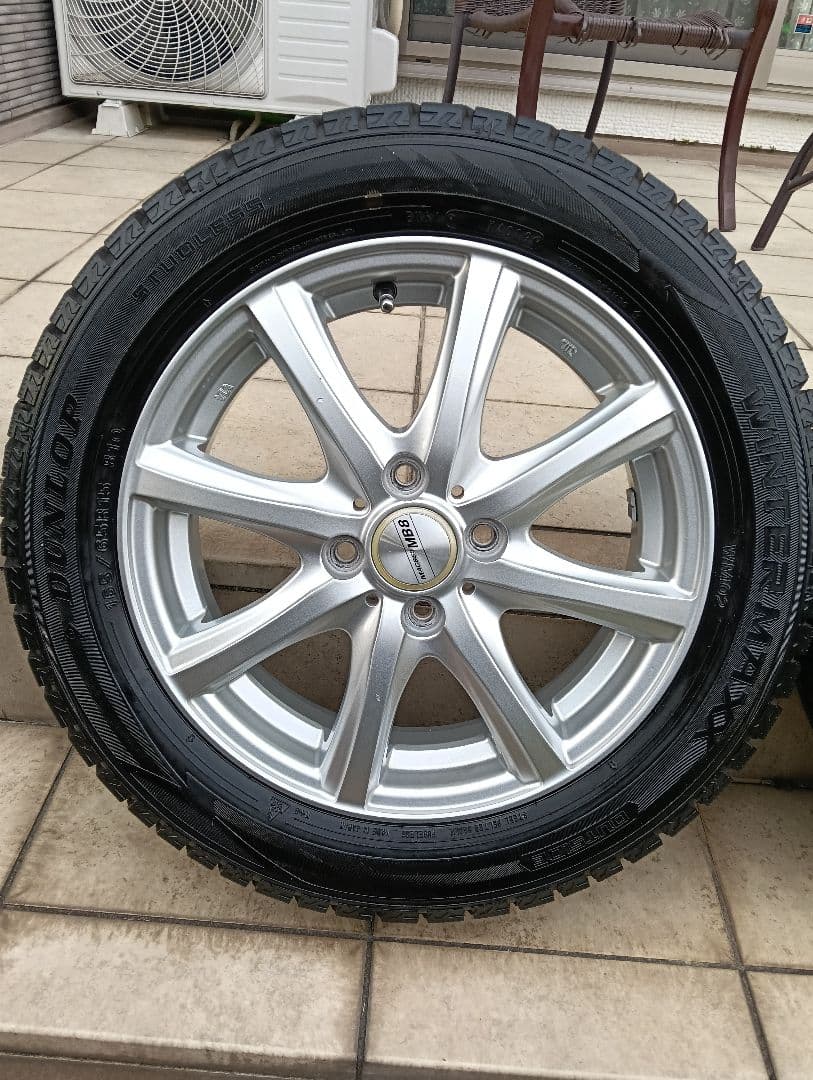 お急ぎの方オススメ！梱包済み！165/65R15スタッドレス＆ホイール4本セット