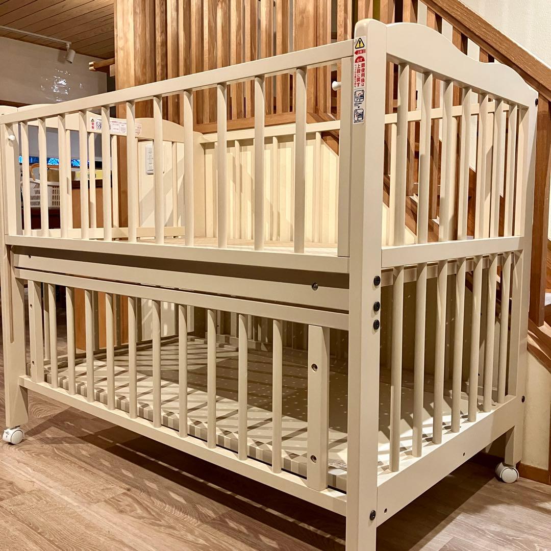 ベビーベッド Ann「アン」レギュラーサイズ ハイタイプ 日本製 赤ちゃん