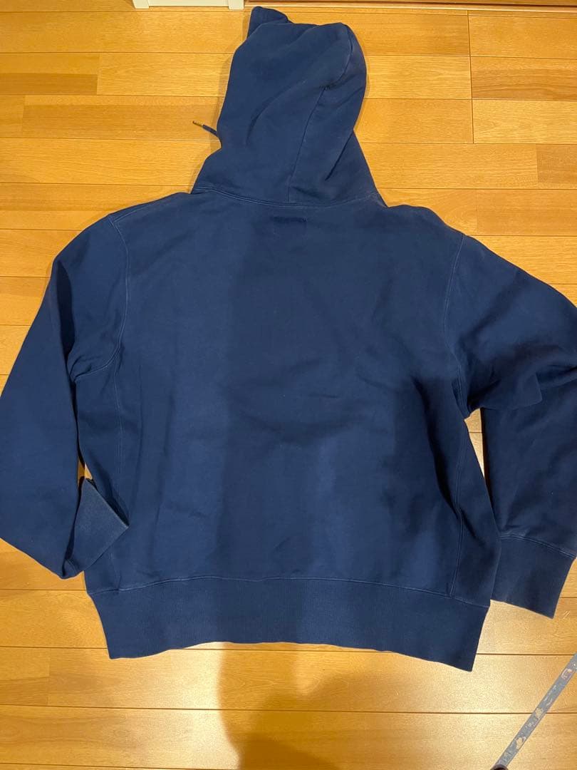 ballaholic ネイビー フード付きパーカー