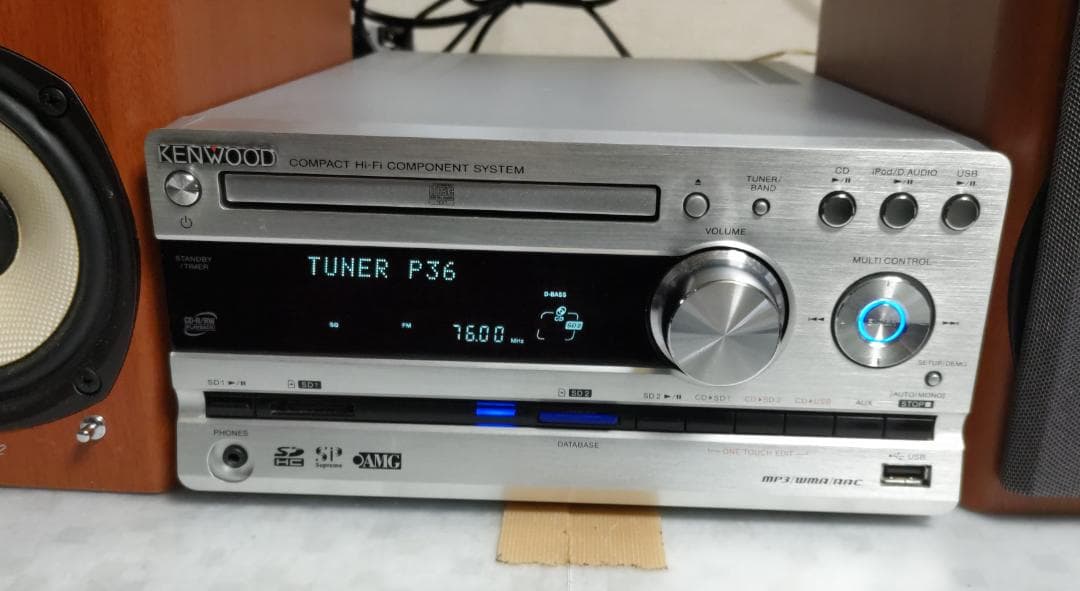 Kenwood ケンウッド CD/USB/SDコンポ　UDE77 動作良好