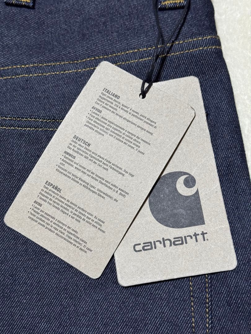 【新品未使用】Carhartt Brandon Pant blue rigid