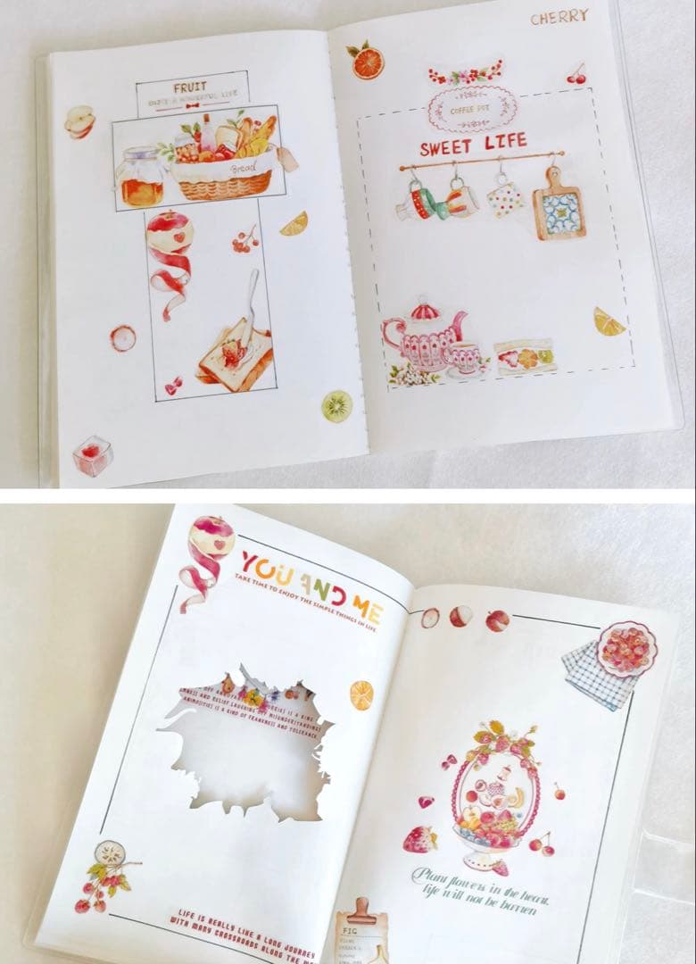 醒醒文创《春櫻茶歇》海外マスキングテープ　マステ 【2438】