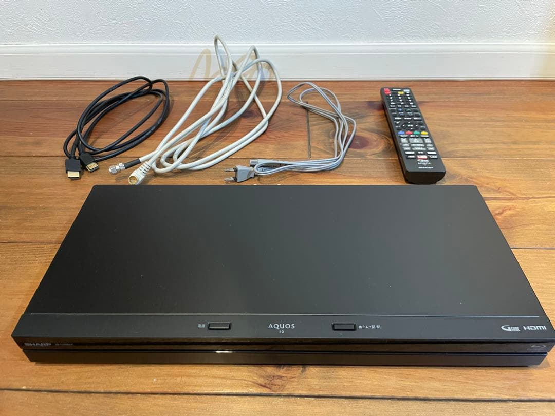 AQUOS アクオス　Blu-ray ブルーレイレコーダー DVD BDXL