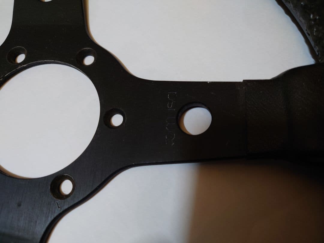 レザーステアリング　comusa 旧車　当時物！