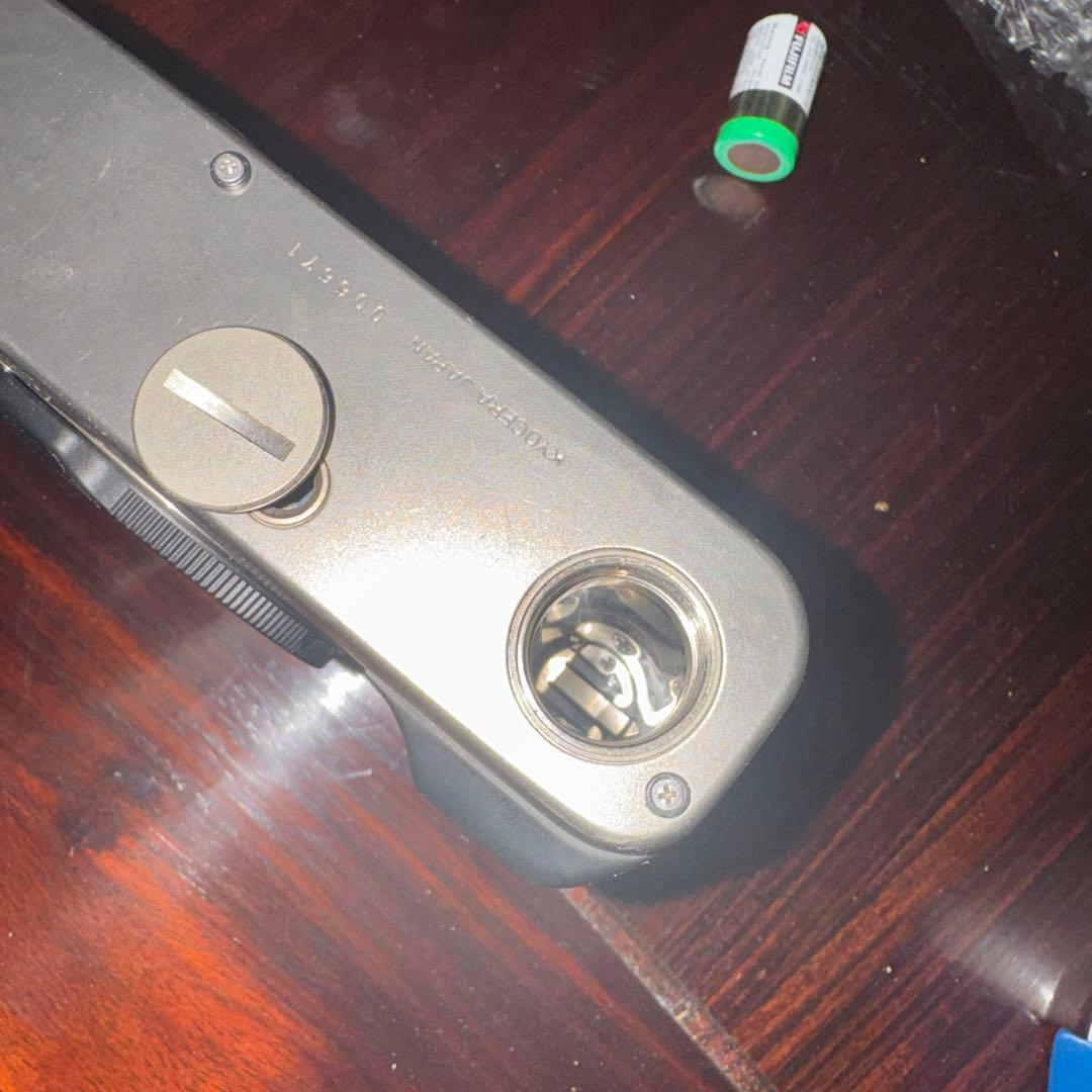 コンタックスCONTAX G1 コンパクトカメラ シルバー 動作未確認　ジャンク