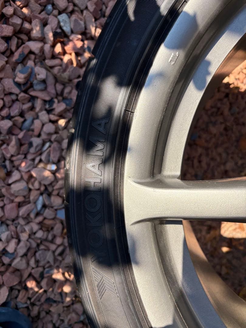 R34 GT-R純正ホイール　18インチ4本9j+30 タイヤホイール　美品